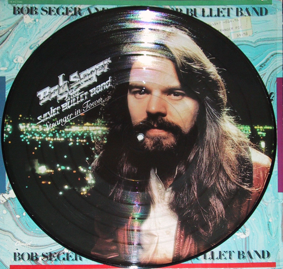 High Resolution #1 Photo BOB SEGER Stranger in Town Picture Disc 